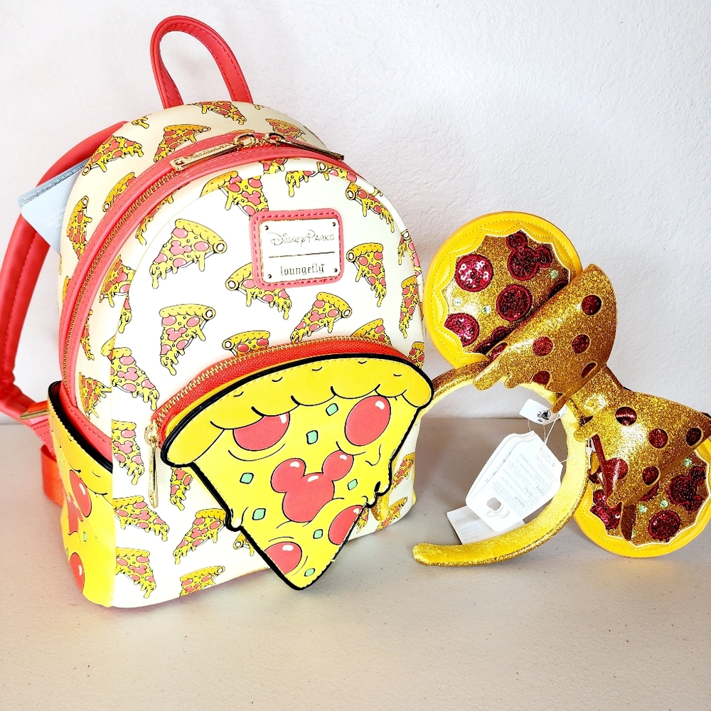 Disney Loungefly Backpack And Ears Set